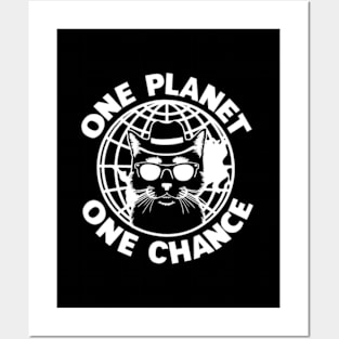 One Planet One Chance Mother Earth Day Posters and Art